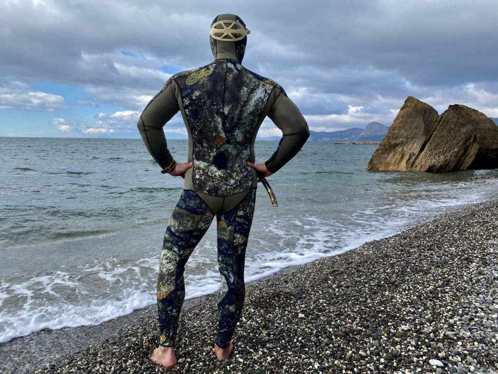 Гидрокостюм C4 EXTREME CAMO, только куртка, 3mm